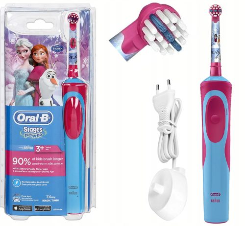  Frozen electric toothbrush for children