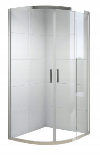 Essente NIVO shower cubicle, double sliding doors, 90 x 90 cm