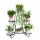 WOODEN FLOWER STAND WISFOR Flower Stand 85 cm Metal