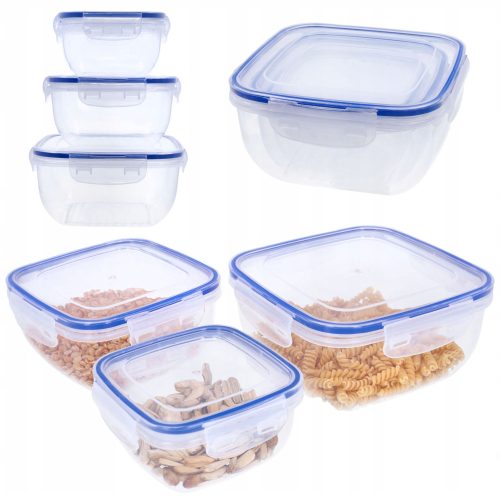 Food Containers Food Containers, Set of 3-Piece Containers