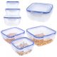 Food Containers Food Containers, Set of 3-Piece Containers