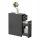 Bathroom Cabinet 61x20x45cm Dark Grey