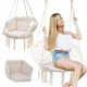 Rippey Lea hanging chair, white, 60x120 cm, 150 kg