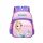  Kindergarten backpack with multiple compartments Frozen Paw Patrol girls purple tones, pink tones