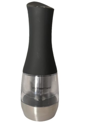 Salt and pepper shakers Salt and pepper shakers 2in1 EMERIO black, grey and silver tones, transparent