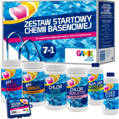 Poolchemikalien Chlor Gamix Set 6 kg