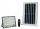Street lights for the garden Street light 400 W 40000 lm solar powered