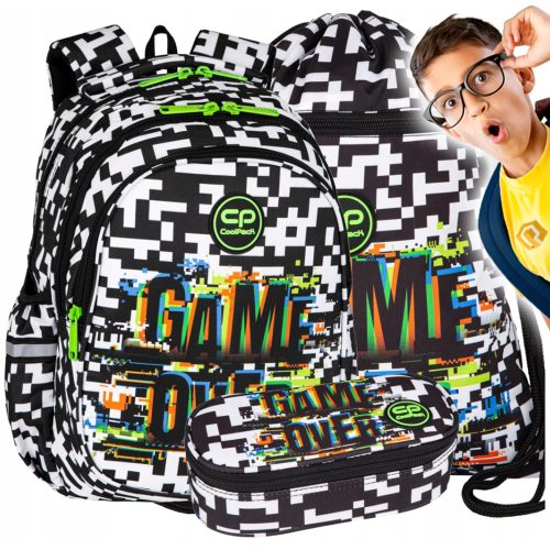  Coolpack school backpack for boys 1-3 grade 3in1