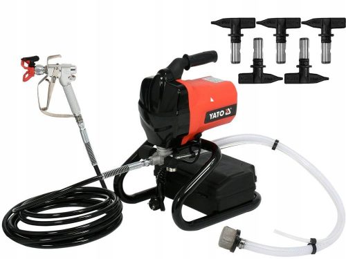 650 W YT-82560 YATO hydrodynamic paint sprayer + Yato 0 W paint spray gun