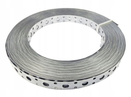 Perforated mounting tape for cables, 17 mm, 25 MB