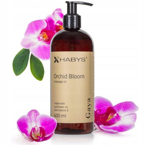  GAYA ORCHID FLOWER MASSAGE OIL 400 ML HABYS