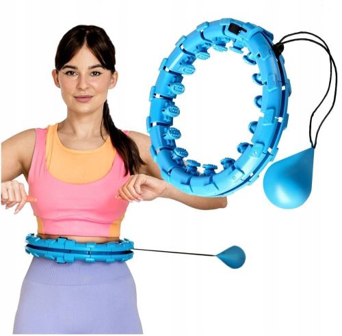 Hula Hoop avec boutons One Fitness 42 cm noir