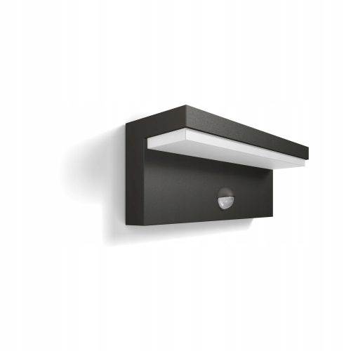  Philips Graphite garden wall light with integrated 4.5W LED source