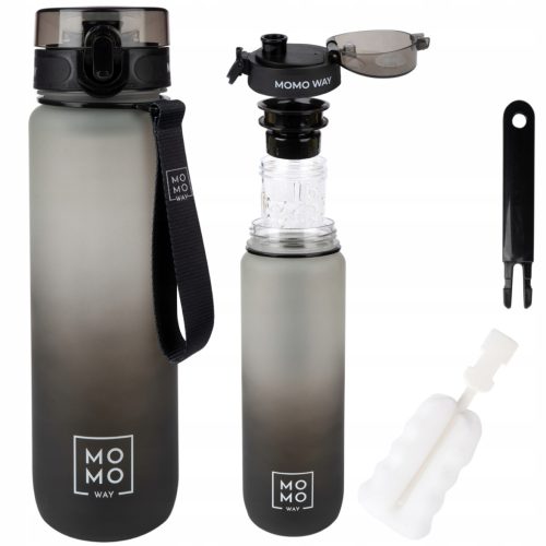  Bottle with fruit insert MOMO WAY water bottle 1l bpa free tritan