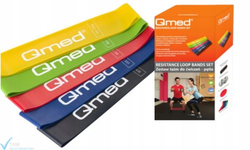 QMED exercise band 4.5-31.5 kg 5 pcs.