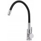 Moderno ELBA floor-standing kitchen faucet, black, silver