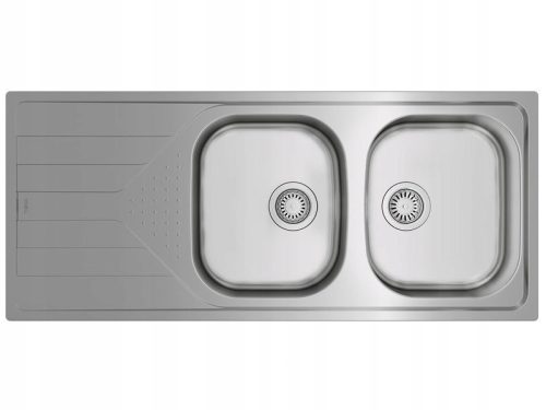  Teka BE 280/400 CN double bowl sink, stainless steel