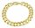  Men's Bracelet Gold Armor 10.10 mm Diamond pr 585 Free Engraving