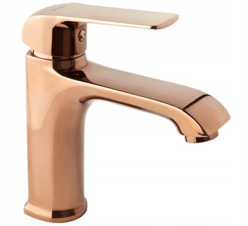 Valvex Aurora pedestal basin mixer, gold