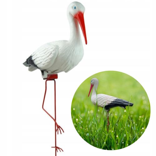  Decorative figure LARGE STORK 90cm GARDEN