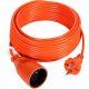  Orno garden extension cable 30 m, 1 pc. sockets, orange