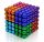  Colorful Magnetic Balls 5 mm 216 Pieces 8 Colors NEOCUBE