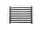  Cast iron kitchen grate for grill no. 6; 27.5x21.5cm