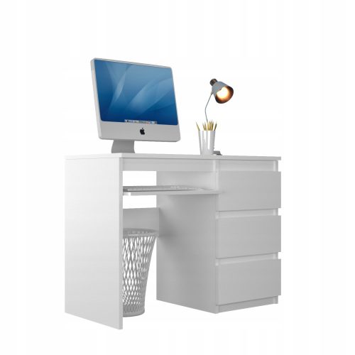  AJKmeble MALMO desk 100 x 50 x 77 cm white