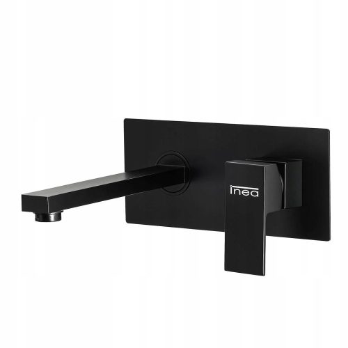 Inea BLACK concealed washbasin mixer, black