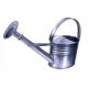  Baterm watering can 12 l, metal, grey and silver tones