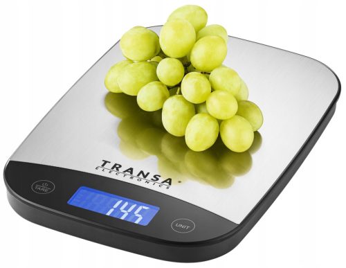  Transa Electronics SilverScale Kitchen Scale Silver/Gray 5kg