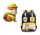 Rubble Paw Patrol Backpack & Wallet Set with Key Case for Kids