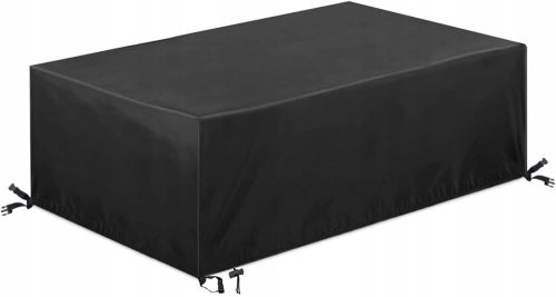 Cover for garden furniture - garden cover for a set of 250 x 160 x 110 cm, black