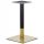 GOLD BLACK STAINLESS STEEL TABLE BASE 3002-5GB