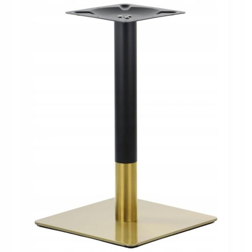 GOLD BLACK STAINLESS STEEL TABLE BASE 3002-5GB