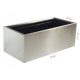  Balcony box 42 x 20 cm, stainless steel