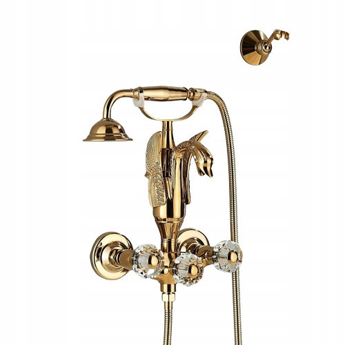 Retro-golden Shower faucet