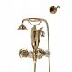 Retro-golden Shower faucet