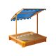 Playtive sandbox with roof 118 x 118 x 118 cm