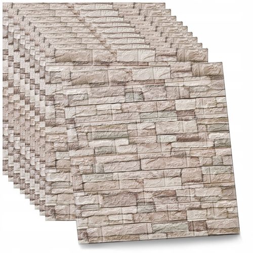 Self-adhesive 3D wall panels, brick wallpaper No. 2