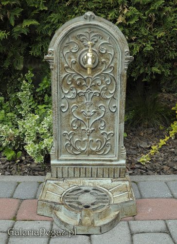  Cast iron garden sink GaleriaPegaz 490238 33x26x64 cm