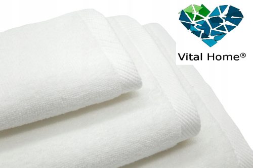 Bath towels sauna towel 200 x 80 cm white