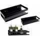 Bathroom Shelves Basket Bathroom Shelf Black Hanging Steel Loft