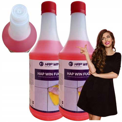 Hap Win 1l liquid for cleaning grout