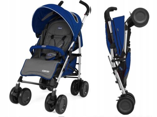  Chicco Multiway Evo stroller, blue and grey