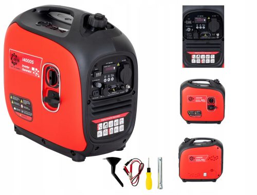 Portable single-phase gasoline generator HDM 2400 W