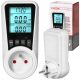  Virone dual-tariff wattmeter energy calculator