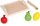  WOODEN FRUITS AND VEGETABLES CUTTING MAGNETIC 4086