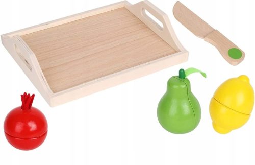  WOODEN FRUITS AND VEGETABLES CUTTING MAGNETIC 4086