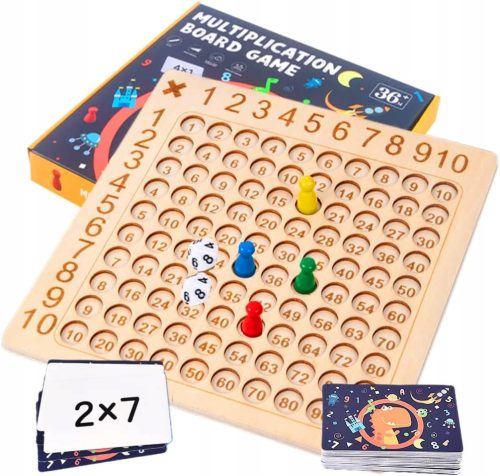  BOARD GAME TIME TABLE EDUCATIONAL LEARNING